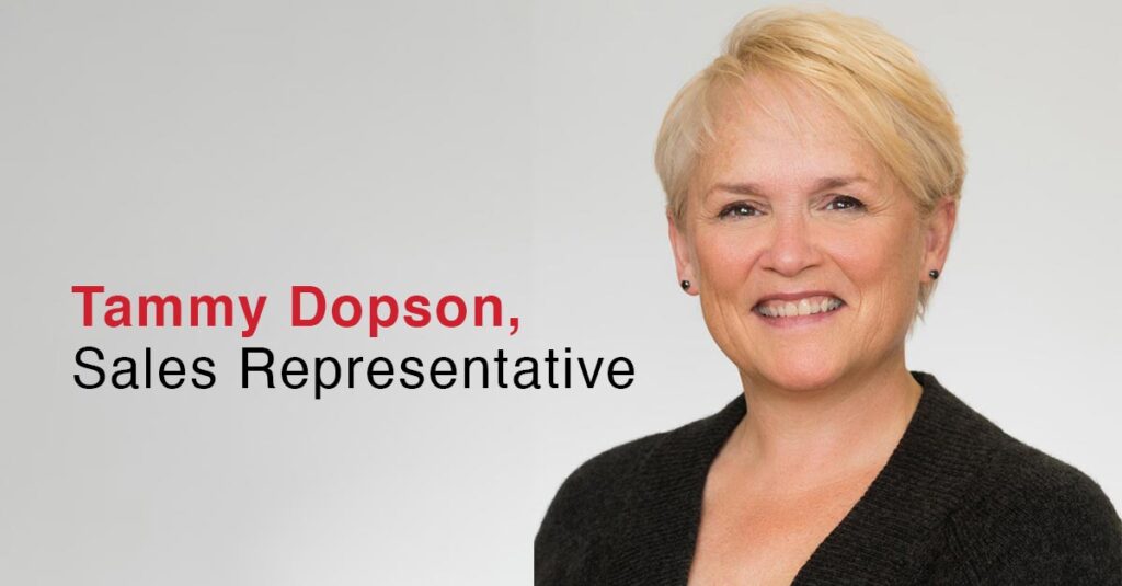 Tammy Dopson, Sales Representative.